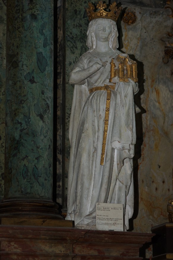 Statue de Sainte Bathilde